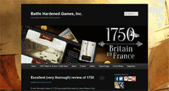 Desktop Screenshot of battlehardenedgames.com